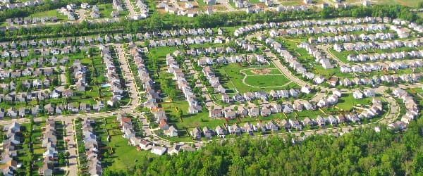 An American suburb