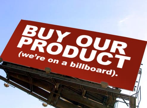 Imonabillboard offline marketing billboard