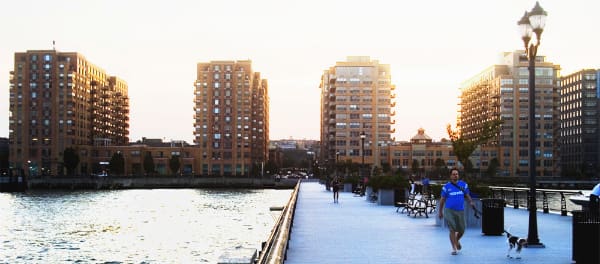 Image of the Hoboken, New Jersey Docks by r0sss