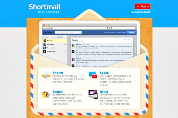 shortmail-screenshot