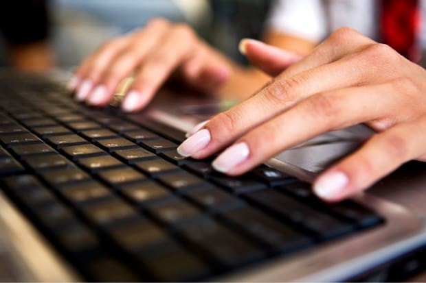 typing working remotely typing working remotely