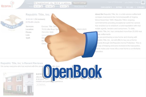 redfin-openbook