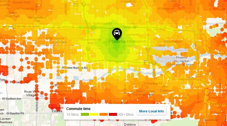 trulia commute times