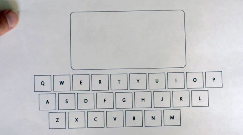 vibrative virtual keyboard