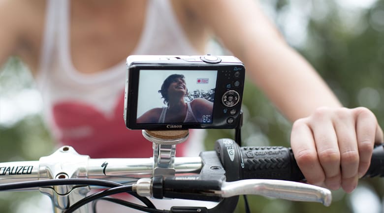 mobile-camera-stand camera bike tripod