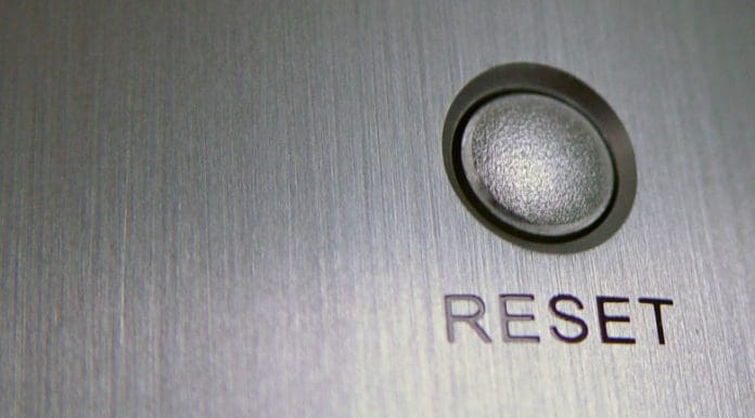 reset button