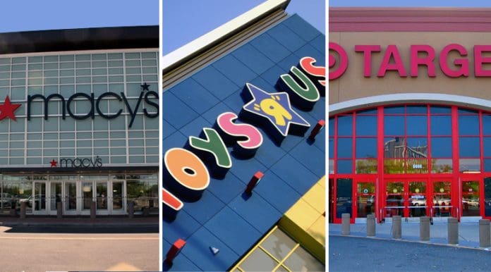 macy's target toys-r-us