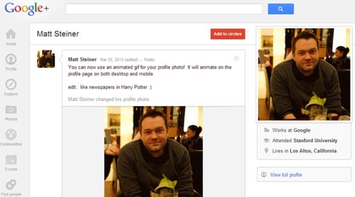 google profile picture