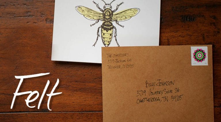 Felt: mail a handwritten card right from your iPad