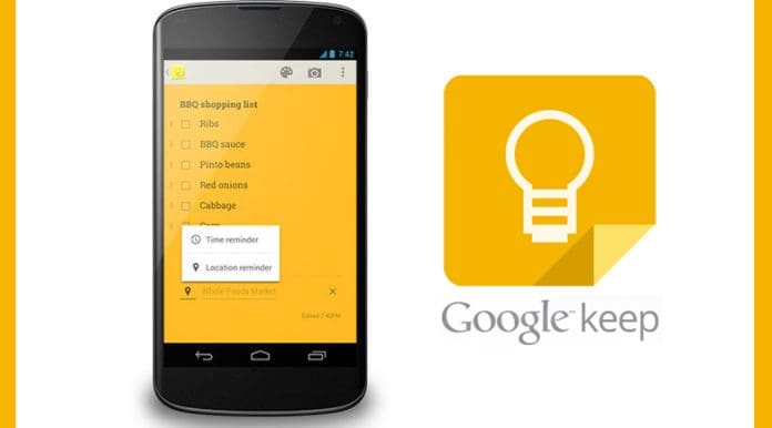 google keep