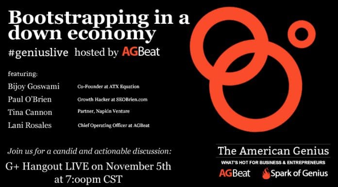 google hangout: bootstrapping