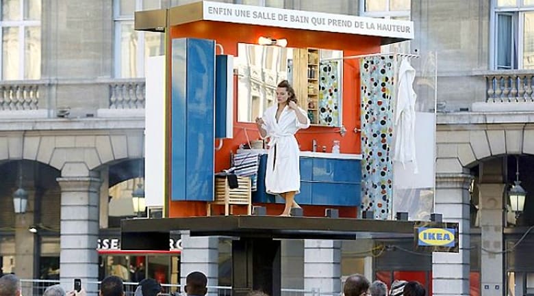 ikea living billboard