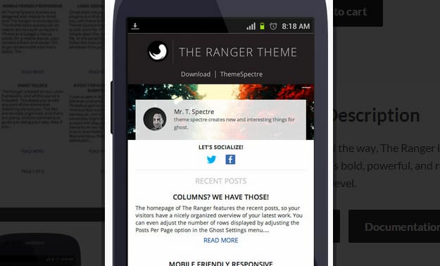 theme spectre ghost themes