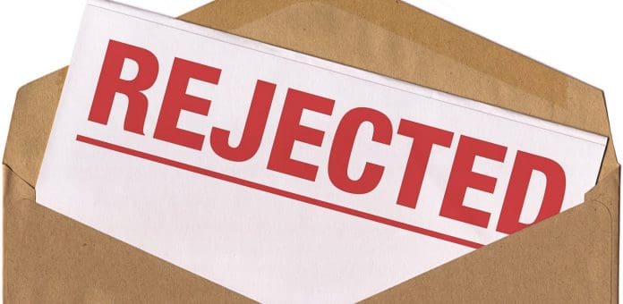 rejection letters