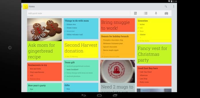 google keep