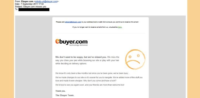 email marketing win-back programs