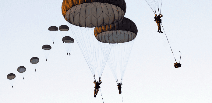paratroopers