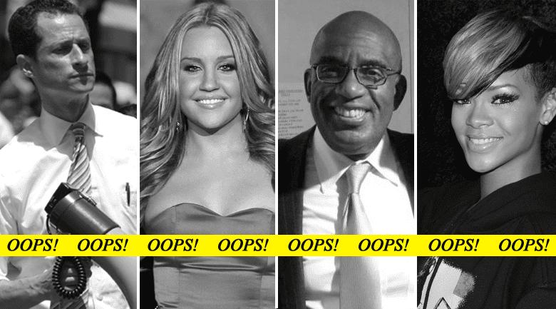 social media celebrity mistakes