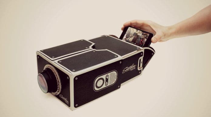 smartphone projector
