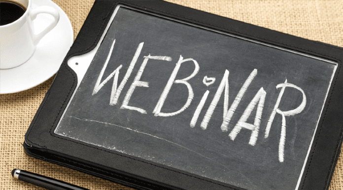 promote webinar