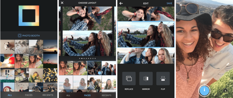 instagram layout app