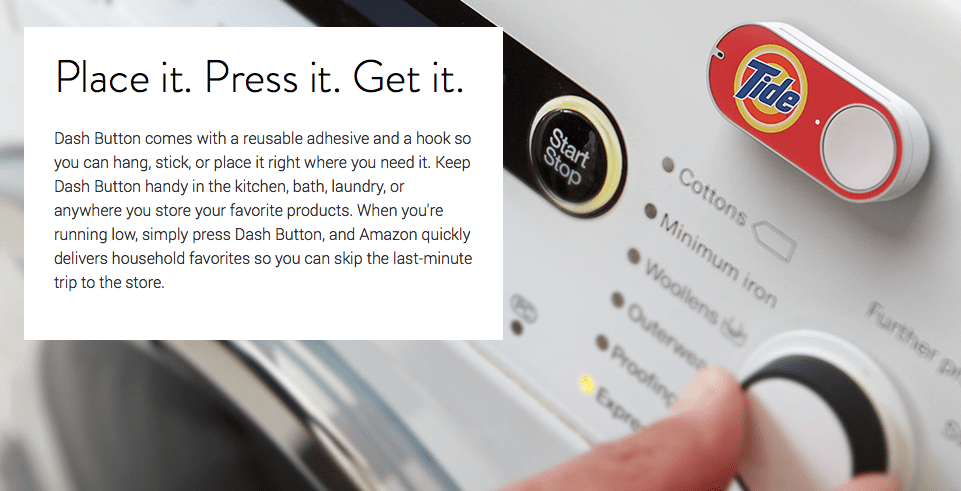 amazon dash button