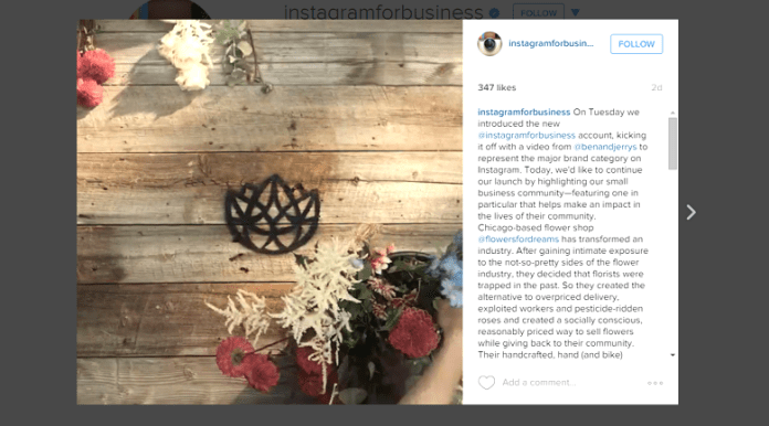 instagram for business