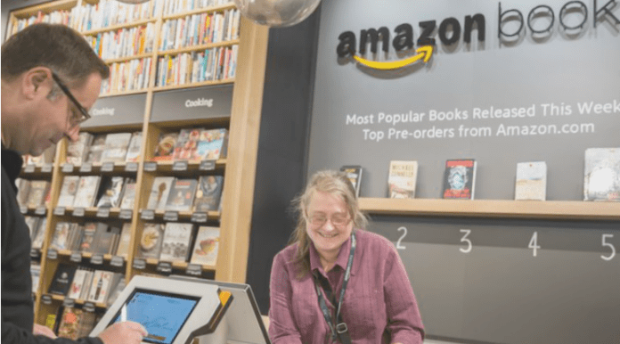 amazon book store retail
