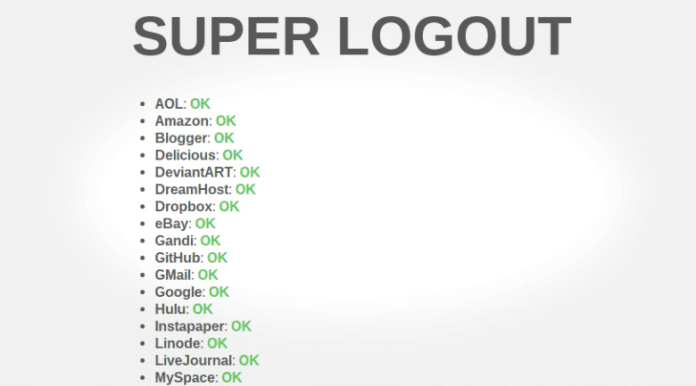 super logout