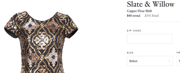 rent the runway reduced