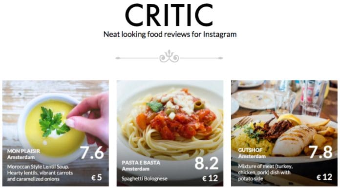 critic-instagram-app