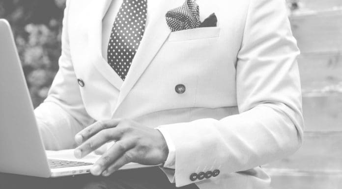 typing man tech boss