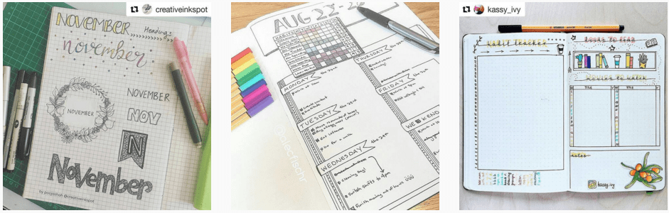bullet journal instagram