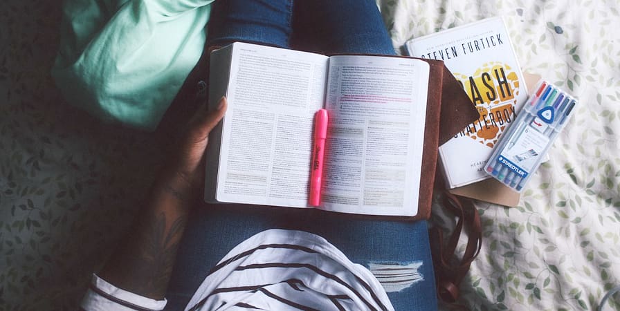 reading books christian
