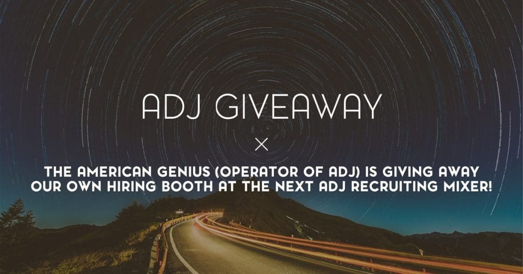 adj giveaway