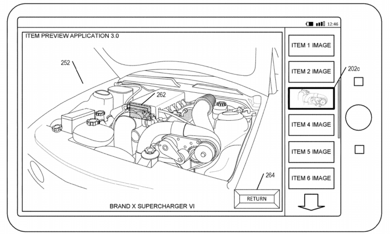 amazon augmented reality patent application