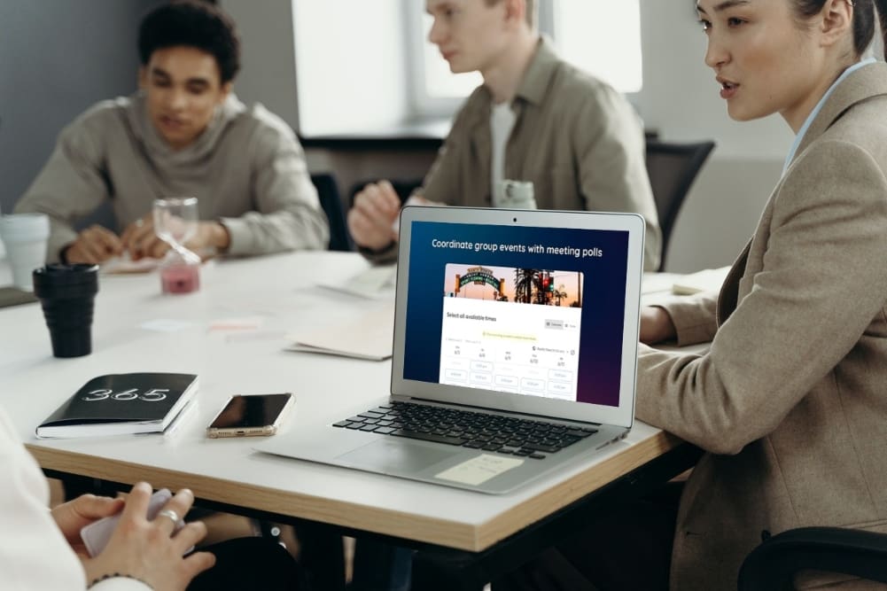 Group meeting using zcal for polls.