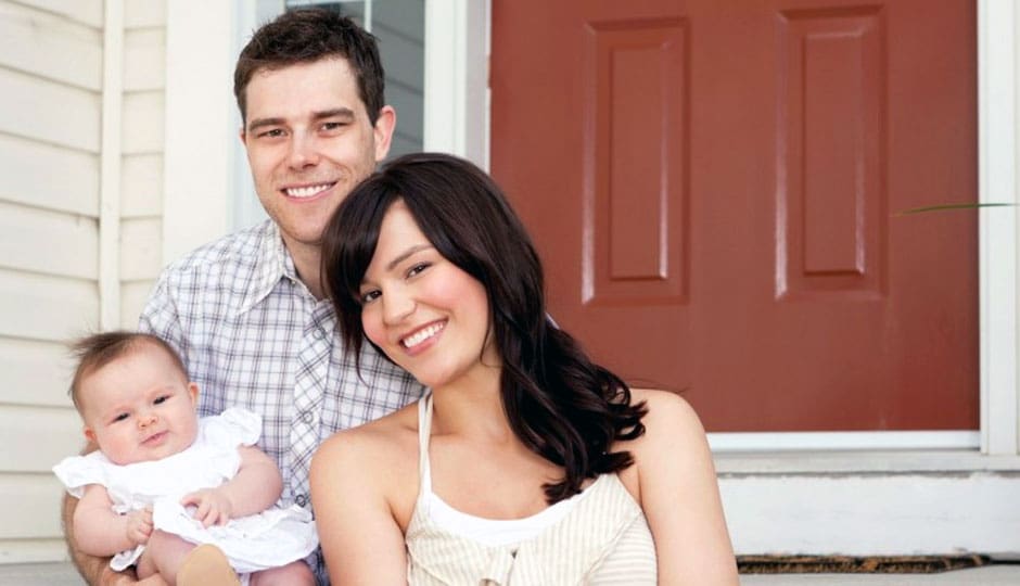 first time buyers young couple