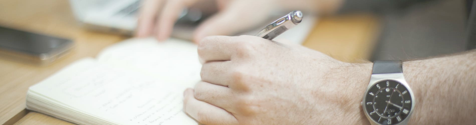 online learning writing laptop