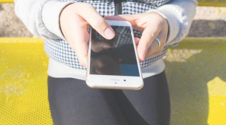 texting smartphone tech device rfid