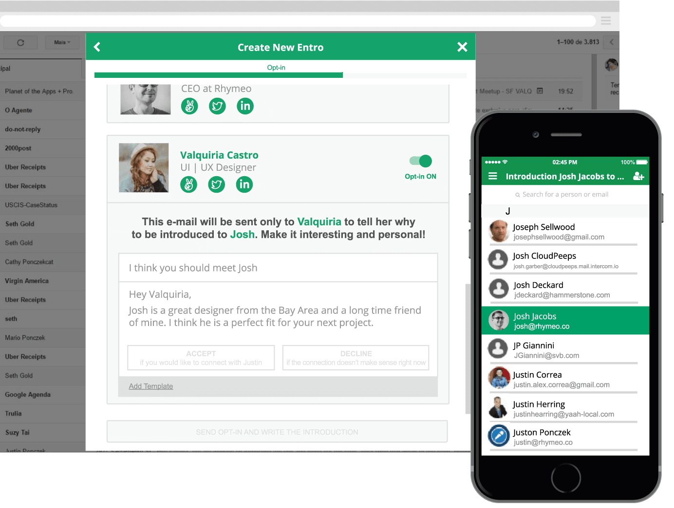 entero email introductions