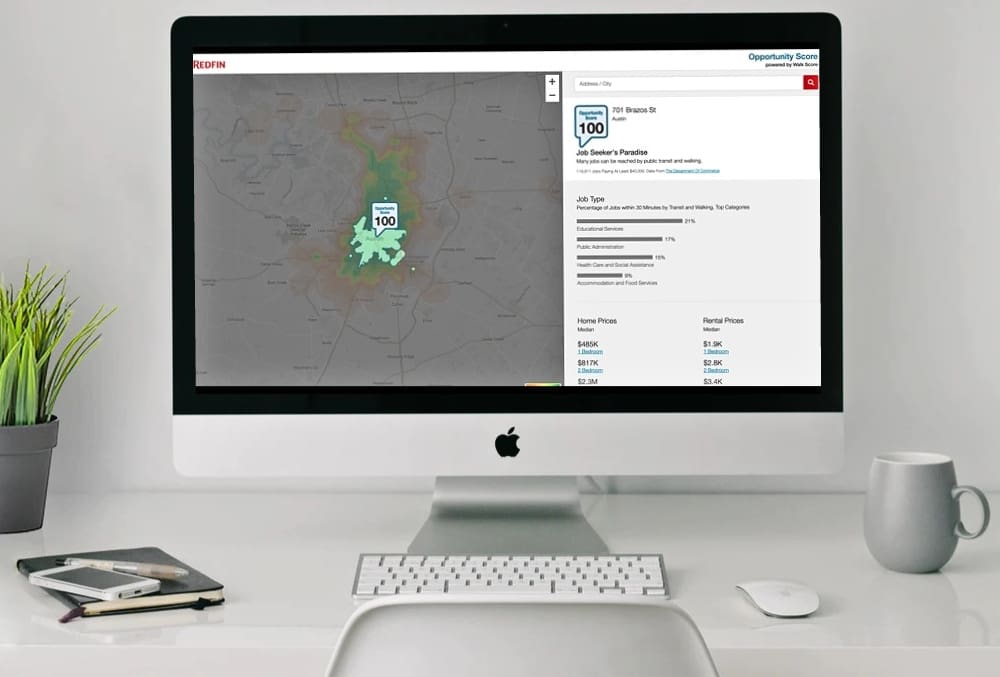 redfin job opportunity score