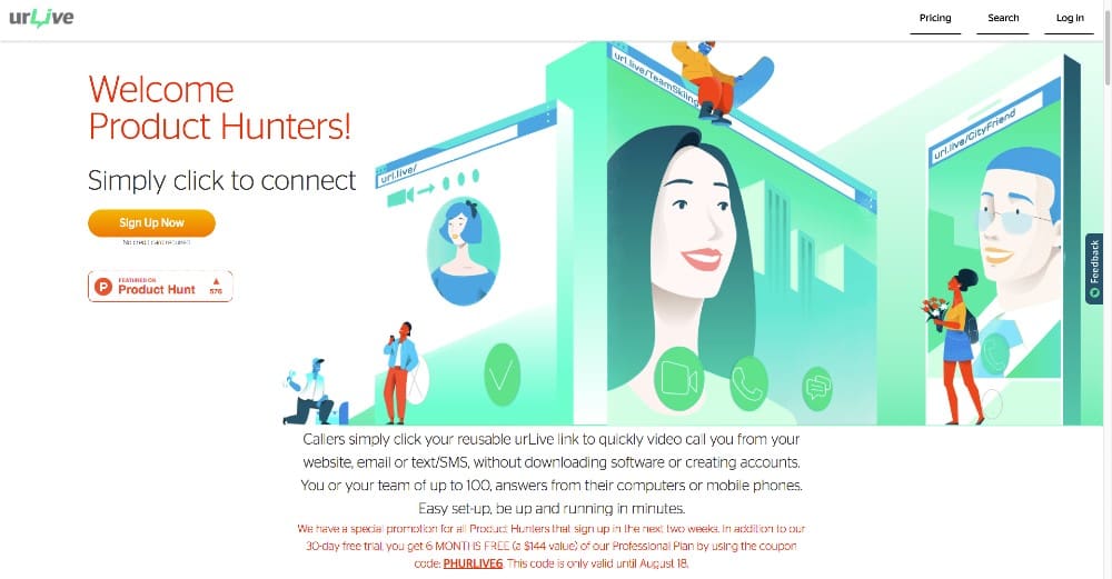 uRLive video conference