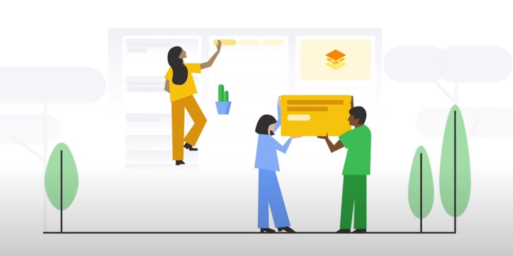 Google Tables graphic, Google's new project management tool
