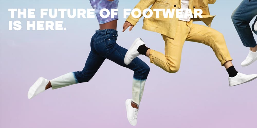 Thousand Fell Shoes, a startup incentivizing using recycled materials.