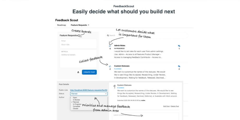 FeedbackScout is a new WordPress extension to help your feedback.