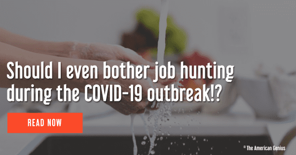 COVID-19: Should I even bother applying for jobs