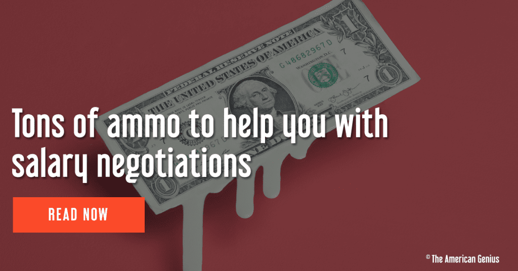 Ammo to help you with salary negotiations